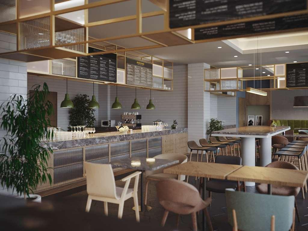 Hilton Garden Inn Tbilisi Riverview Ресторан фото